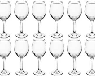 Boxed Set Of 12 Multipurpose Catering Glasses