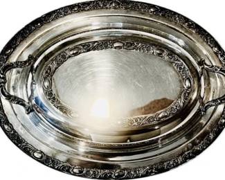 Silver Plate Covered Vegetable