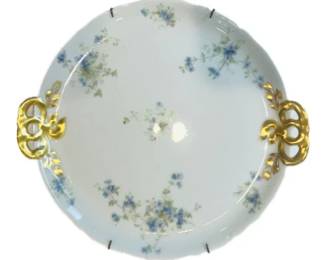 French Porcelain Limoges Plate