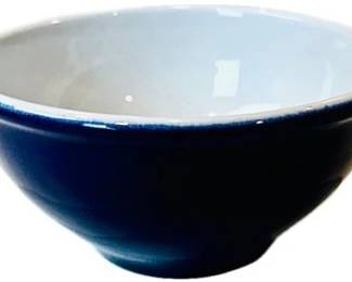 Emile Henri 5" French Porcelain Bowl - Cobalt Glaze