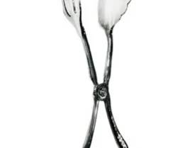 Silver Plate Serving Tongs