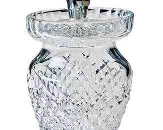Waterford Cut Crystal Jam Pot