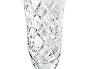 Waterford Cut Crystal Pedestal Base Trumpet Vase