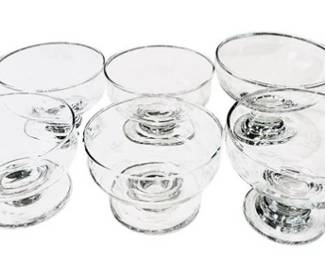 Collection Stemmed Glasses - Ice Cream & Fruit Glassware
