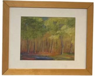 Original Pastel By Jaclyn K. Flatow - Feels Like Spring