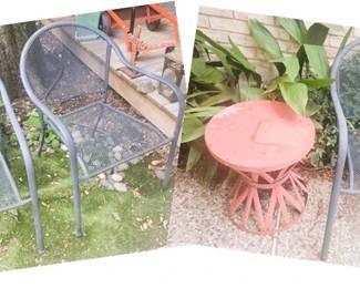 Patio chairs
