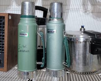 Stanley Thermos, pressure cooker