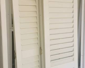 Wood Shutters an window frames