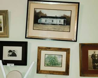 Framed art and photos
