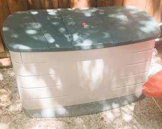 Deck storage box