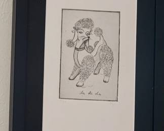 Poodle Art (many poodle items)