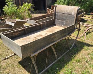 19th century horse drawn sleigh
