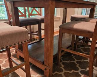 Pottery Barn kitchen table and chairs