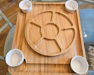lazy susan serving tray