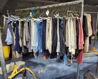 Men's and women's pants of all sizes.