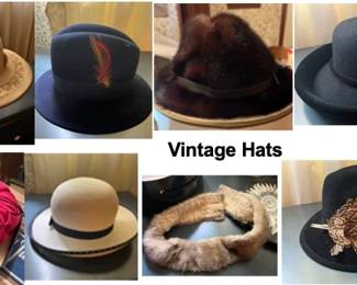vintage hats