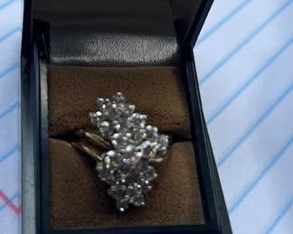 diamond cocktail ring