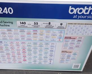 NEW SEWING MACHINE - XR3240 BROTHER COMPUTERIZED SEWING & QUILTING MACHINE