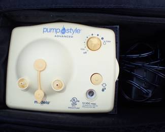 BREAST  PUMP WITH BAG & ACCESSORIES