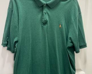 POLO Ralph Lauren Polo Men's Green Polo Shirt. Size XL.
USA Shipping Only.