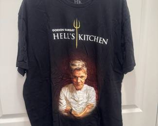 Gordon Ramsay Hell's Kitchen T-Shirt. Size XL.
USA Shipping Only.