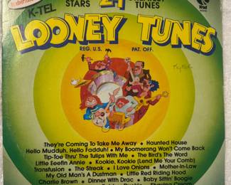 K-Tel's Looney Tunes 24 Greatest Tunes Vinyl Record LP.
USA Shipping Only.