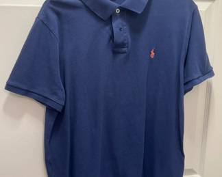 POLO Ralph Lauren Polo Men's Blue (Light Colored Logo) Polo Shirt. Size XL.
USA Shipping Only.