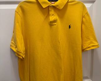 POLO Ralph Lauren Polo Men's Bright Yellow Polo Shirt. Size XL.
USA Shipping Only.
