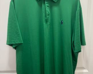 POLO Ralph Lauren Polo Men's Green Performance Polo Shirt. Size XL.
USA Shipping Only.