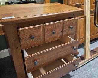 $125 Pre Sale Item - See Sale Description for purchase details. Webb Night Stand, 17.5"d x 30.5"w x 30"h Pic 2 of 2