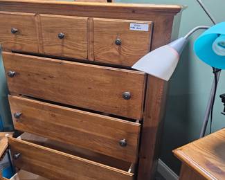 $225 Pre Sale Item - See Sale Description for purchase details. Webb Chest of Drawers, 5 drawers, 19.5"d x 40.5"w x 56"h. Pic 2 of 2
