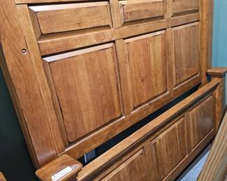 $225 Pre Sale Item - See Sale Description for purchase details. Webb Queen Headboard/Footboard & frame. Pic 1 of 2