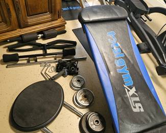 $525 Pre Sale Item - See Sale Description for purchase details. Total Gym XLS with all the accessories shown. Pic 2 of 5