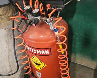 $450 Pre Sale Item - See Sale Description for purchase details. Craftsman 30 gallon 6HP Air Compressor Pic 1 of 3