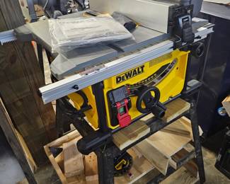 $275 Pre Sale Item - See Sale Description for purchase details. DeWALT Table Saw