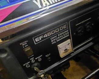 $650 Pre Sale Item - See Sale Description for purchase details. Yamaha EF4600DE Generator Pic 1 of 3