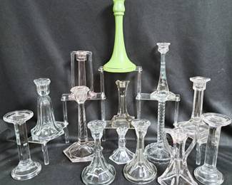 CANDLE HOLDERS LOT