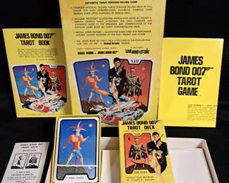 JAMES BOND TAROT CARDS CARD UNOPENED