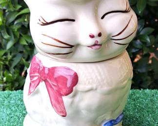 PUSS & BOOTS COOKIE JAR