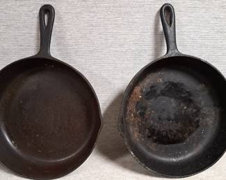 CAST IRON PANS 
