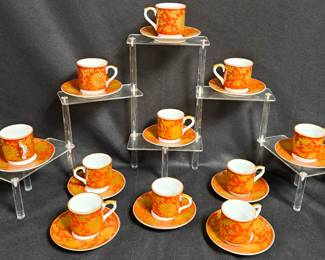 DEMITASSE CUPS SAUCERS