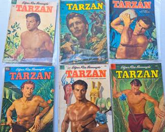 TARZAN COMIC BOOKS
