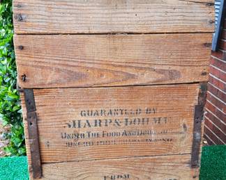 RARE CHEMIST SHIPPING CRATE BALTIMORE MARYLAND 