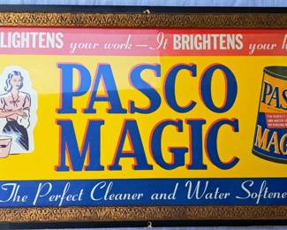 PASCO MAGIC SIGN LITHO