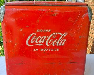 ANTIQUE COCA COLA COOLER
