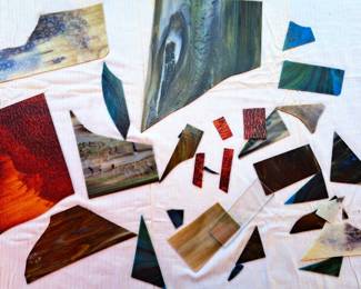 STAINED GLASS PIECES