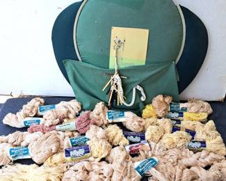 TATTING NEEDLES YARN STRING LOT