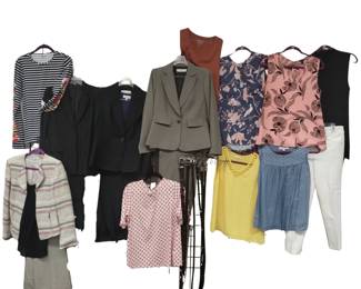 Ladies Work Wear Clothing LOT Jones New York Suits Belts Tanks S-M 4-8