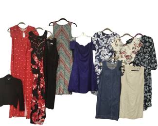 Ladies Clothing Dress LOT of 10 Loft Venus American Living Roberta Vintage