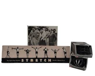 Decor Wall Art Athletics Stretch Canvas 3 Stooges + Bike Helmets